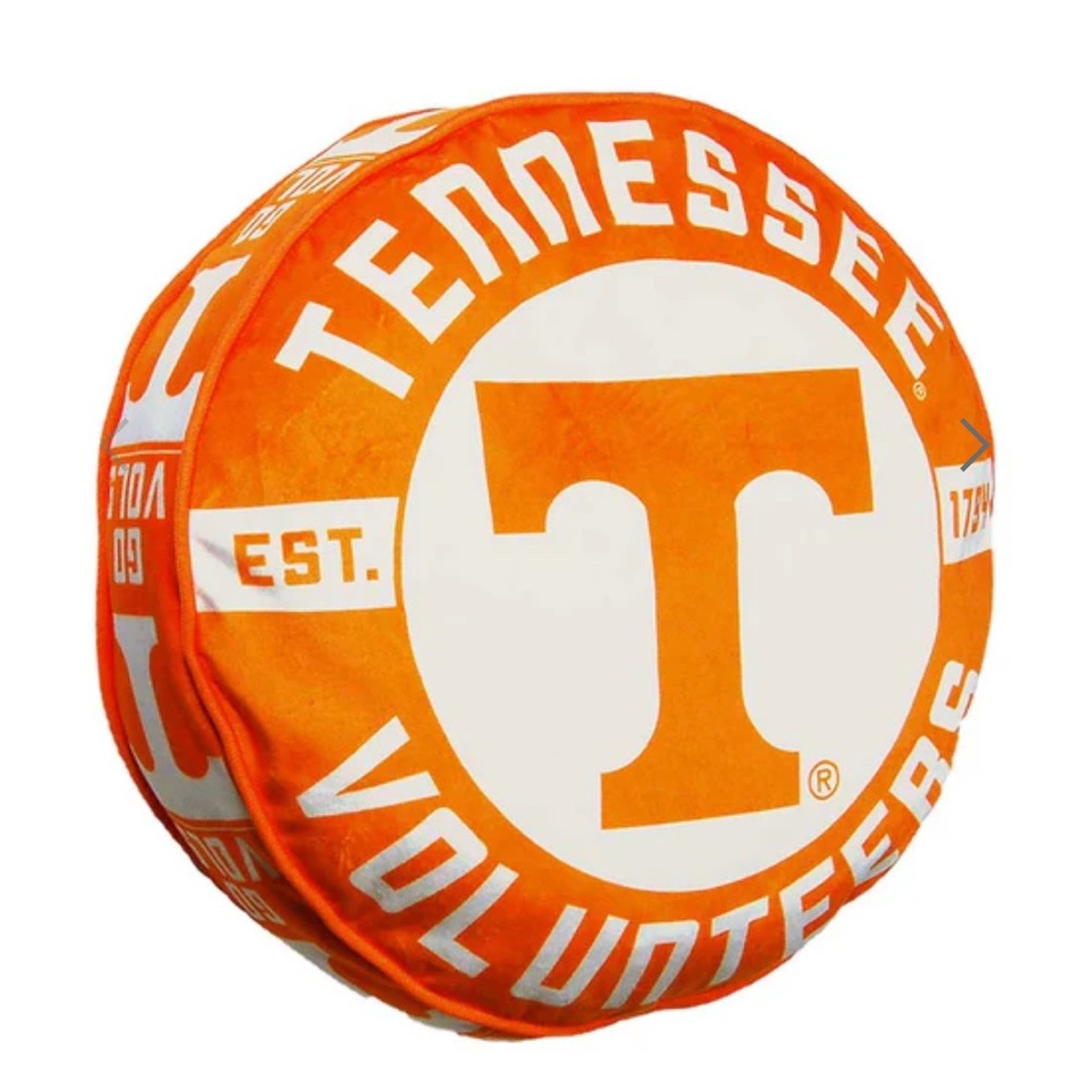 Tennessee Volunteers Orange Round Pillow